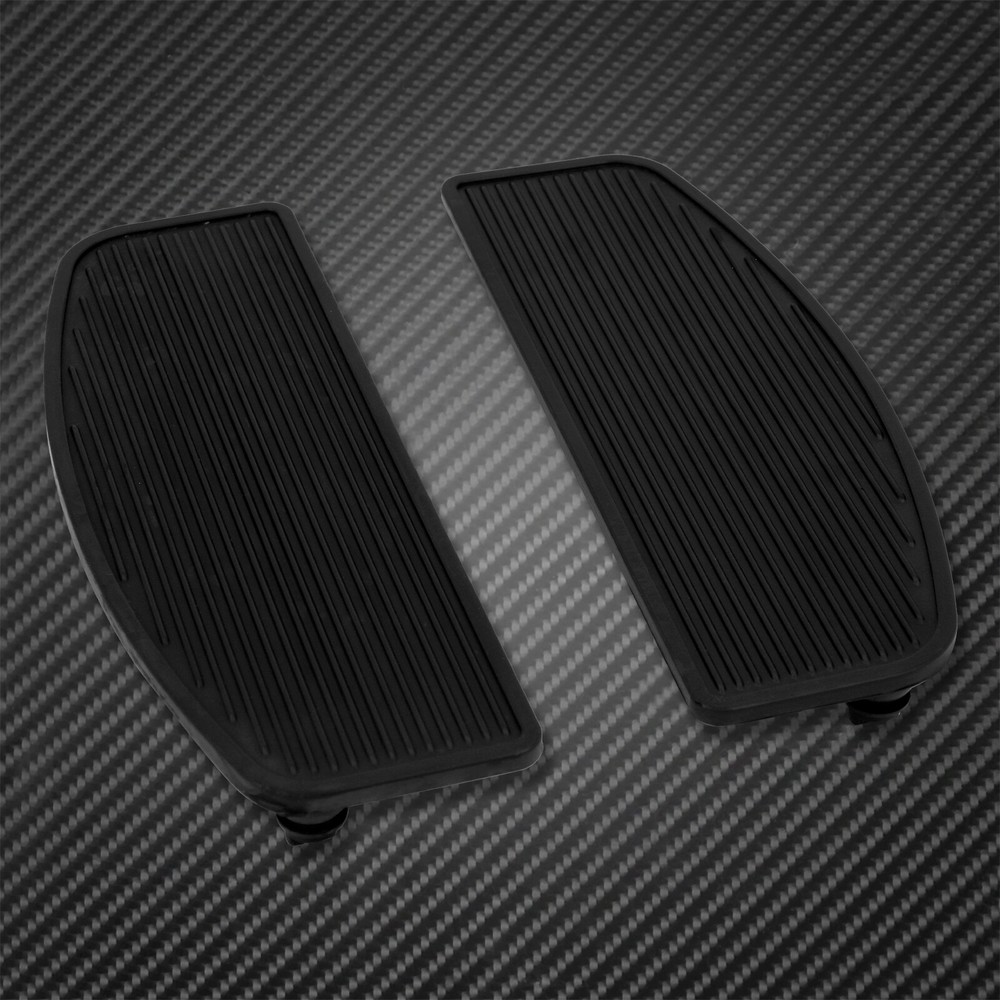 Front Floorboard Rubber Replacement Pad Insert Fit For Harley Touring Softail