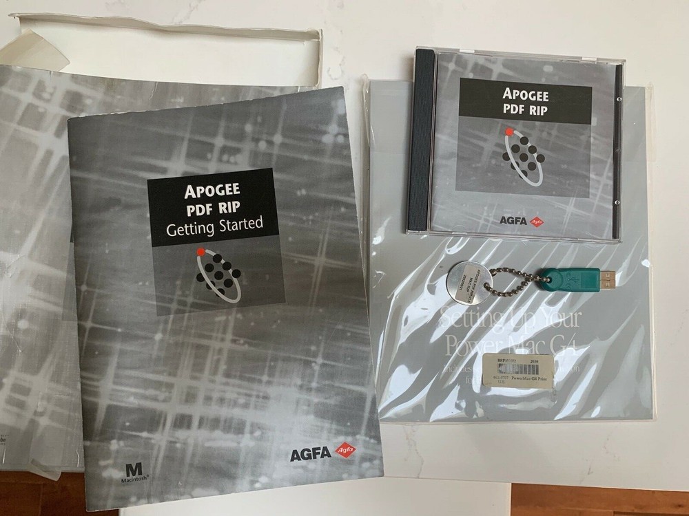 AGFA Apogee v 2.1 Rip Mac G4