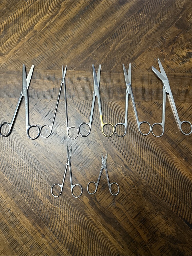 7 Vintage Scissors Lot