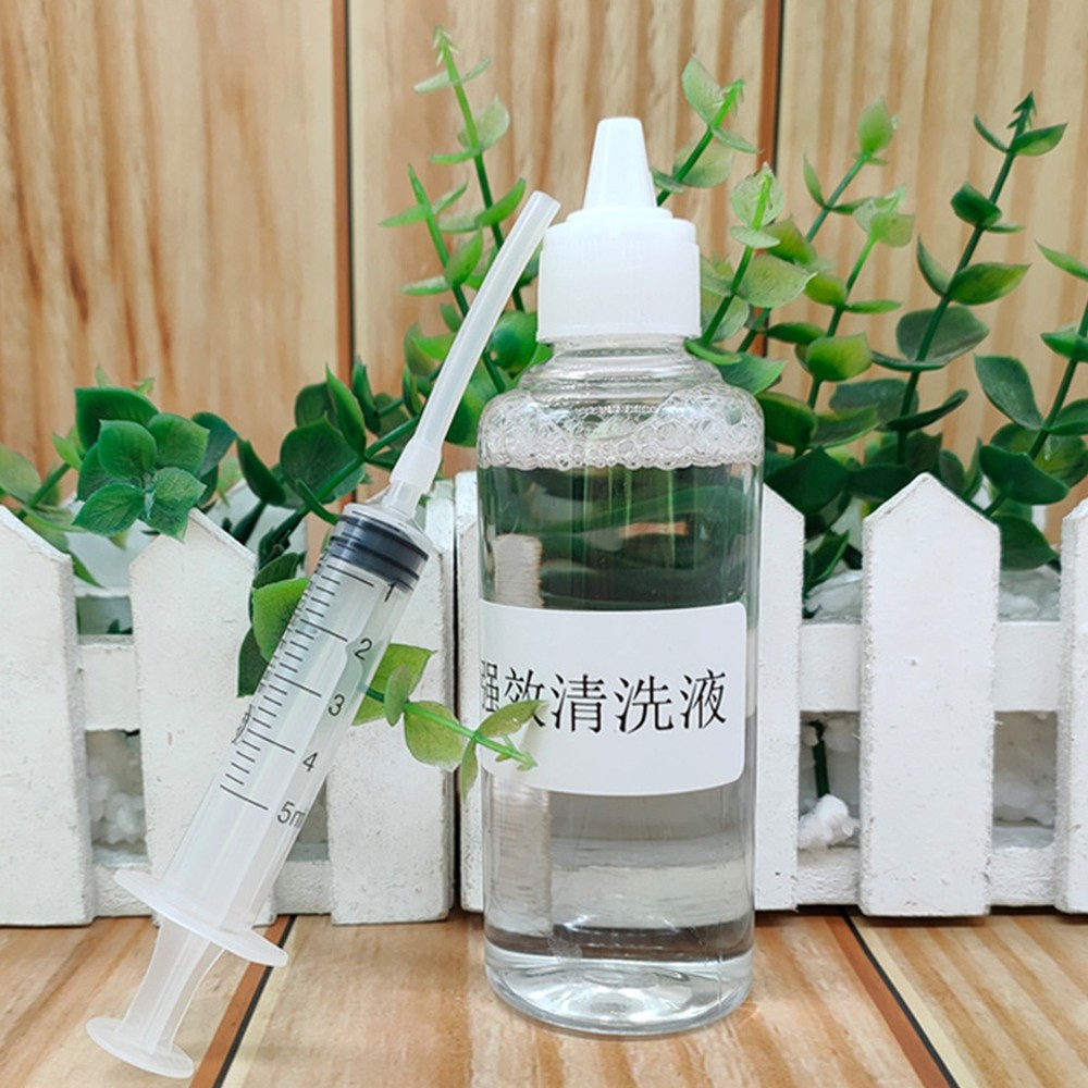 100ml Ink Cleaning Solution Efficiently Dissolves Printer Nozzle Dye For Inkjet