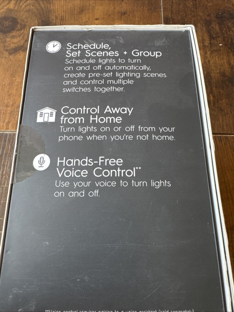 OEM GE Motion Sensing + Dimmer Smart Switch WiFi Switch Replacement App Control