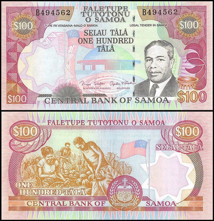 Samoa 100 Tala, 2006 ND, P-37, UNC