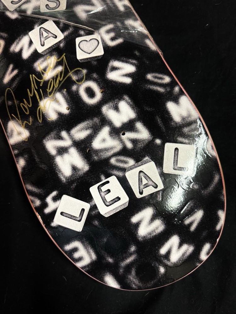 RARE SIGNED Rayssa Leal Olympic Beads April Pro Model Skateboard Deck AUTOGRAPH