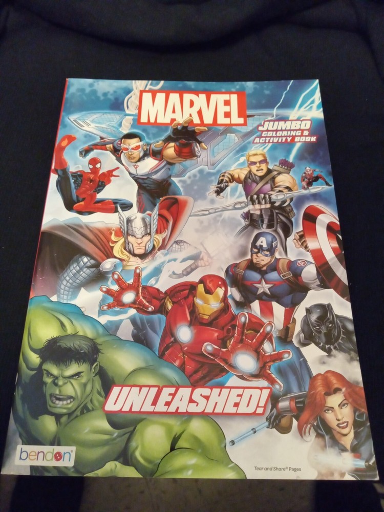Marvel Avengers And Legends Coloring @ Activity Book