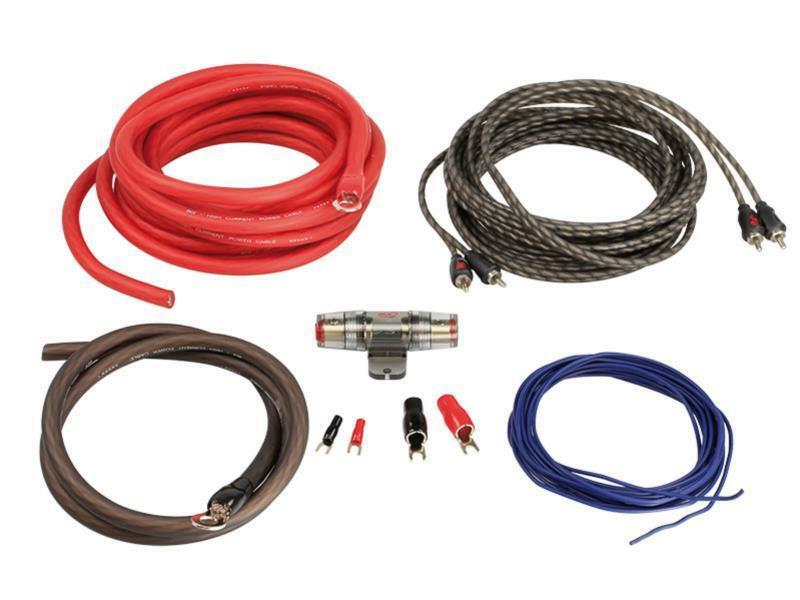 ACV power amplifier installation kit LK-20 amplifier connection set 20 mm² ca...