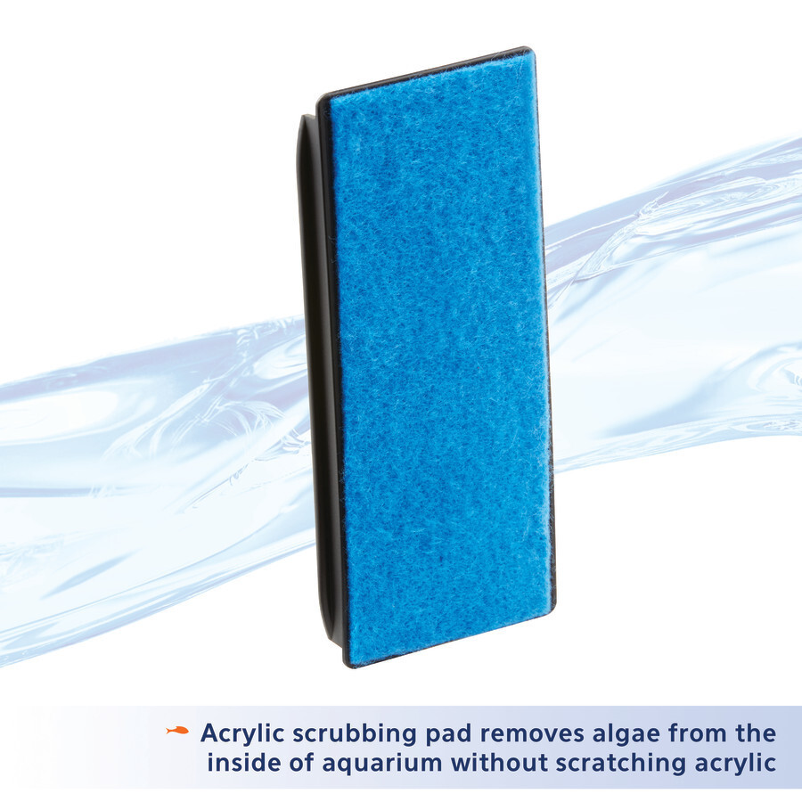 Aqueon Algae Cleaning Magnet Medium Cleans Glass and Acrylic Surfaces