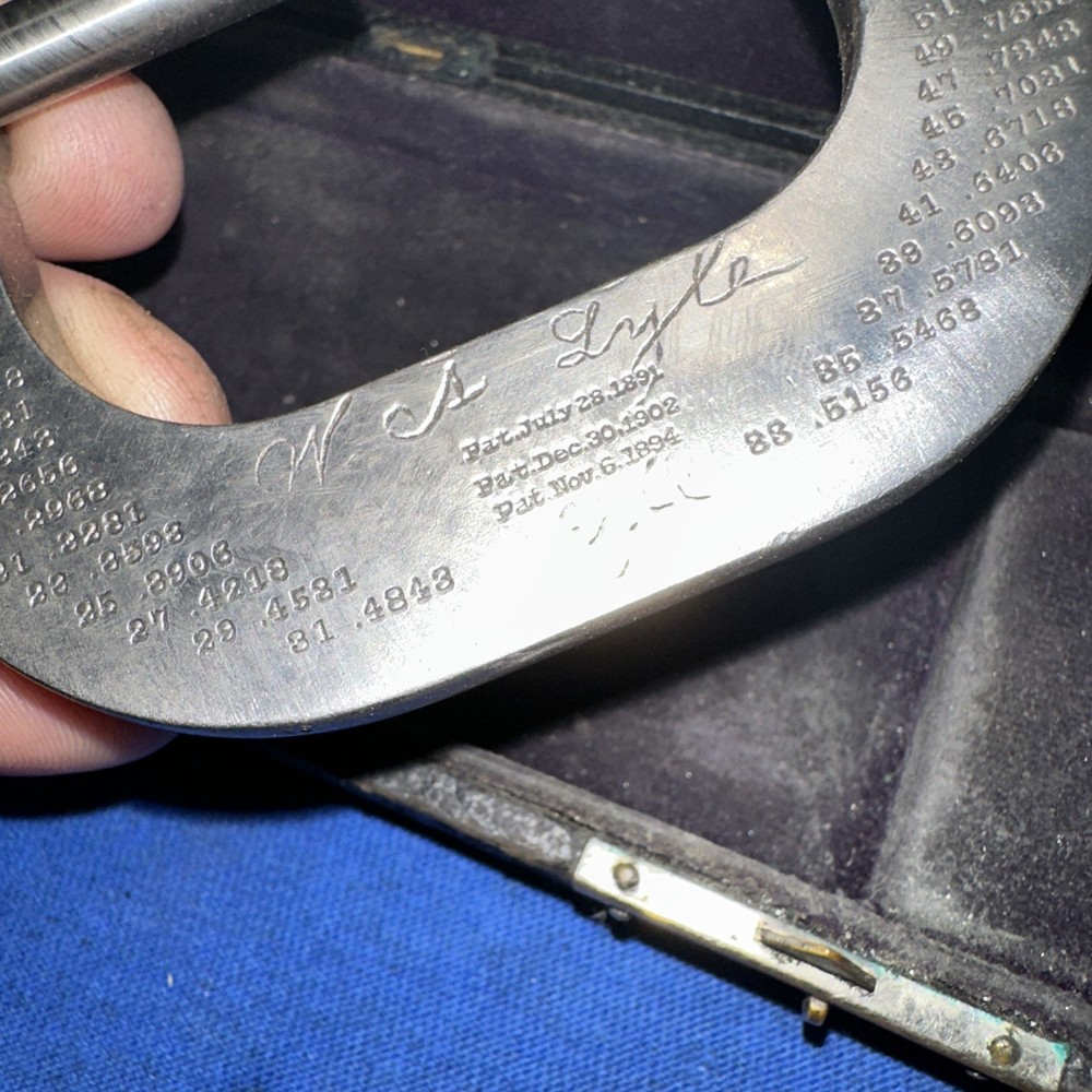 Brown & Sharpe # 47 Micrometer and Original Case!
