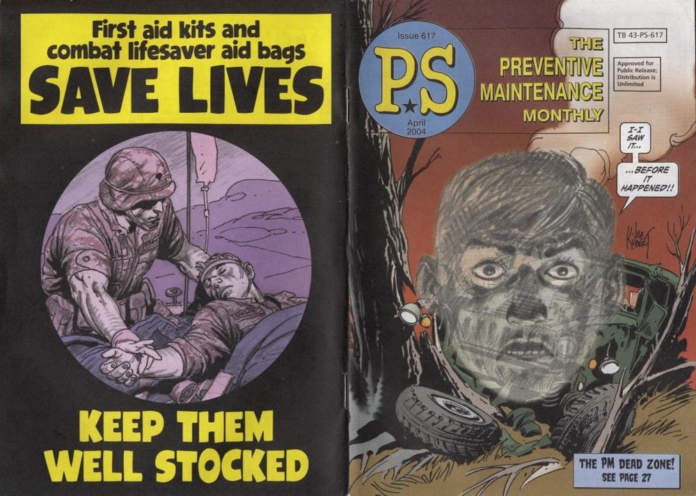 PS: PREVENTIVE MAINTENANCE MONTHLY~ 2004~ 9 Issues~ Joe Kubert Artwork~ MINT