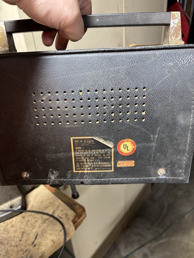 Haunted Sears Solid State Radio READ!