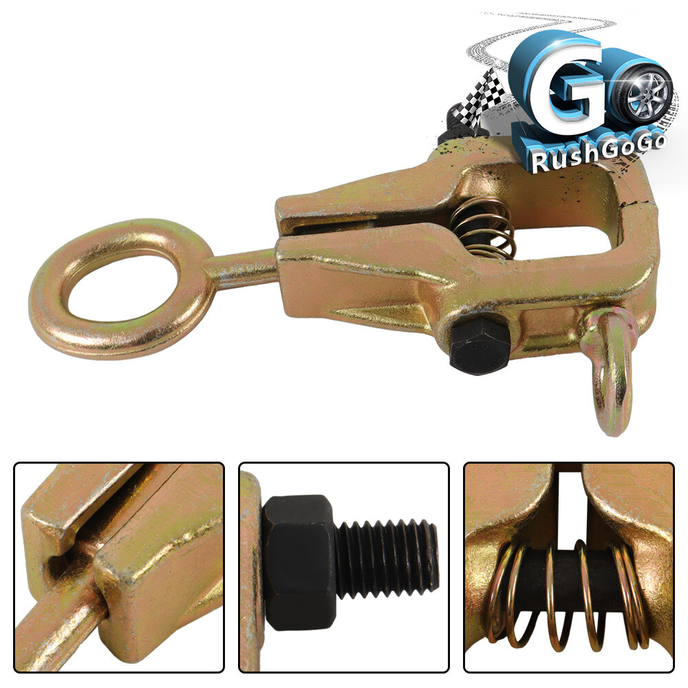 Self-tightening 5 Ton Car Body Repair Tool Frame Grip Pull Jig Clamp Dent Puller