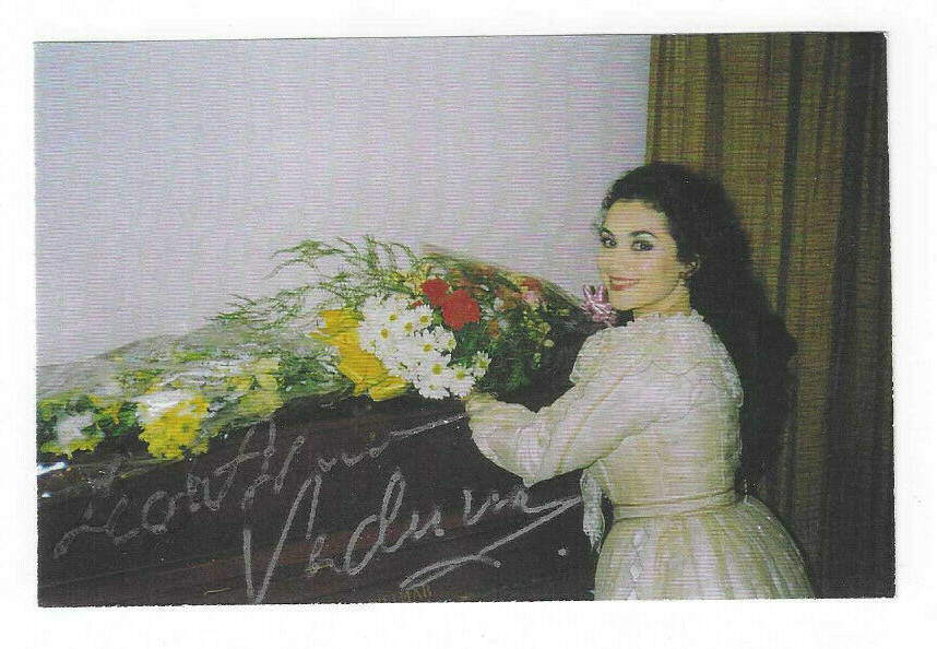 Leontina Vaduva Signed Photo / Autographed Opera