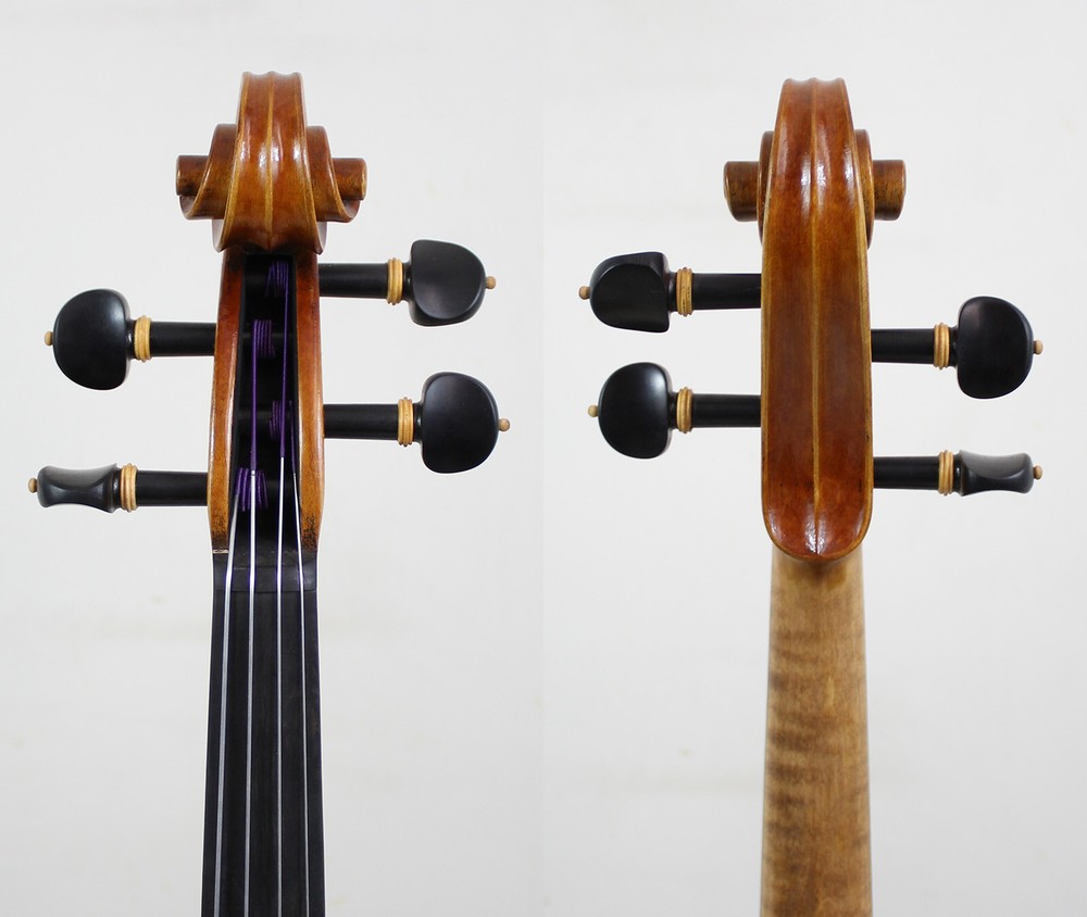 1 PC Back! A Strad Viola Copy,16.5",#7741 Master Performance! Warm Deep Tone!