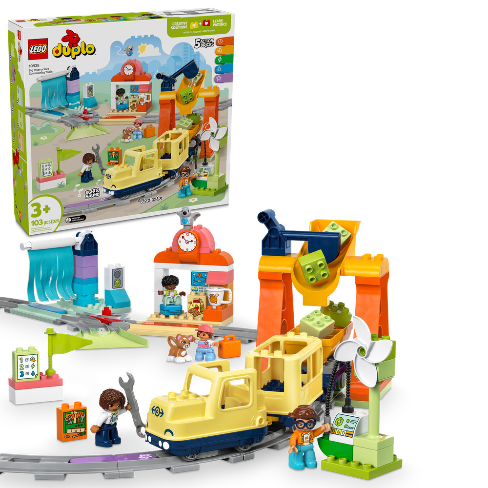 LEGO DUPLO: Big Interactive Community Train (10428)