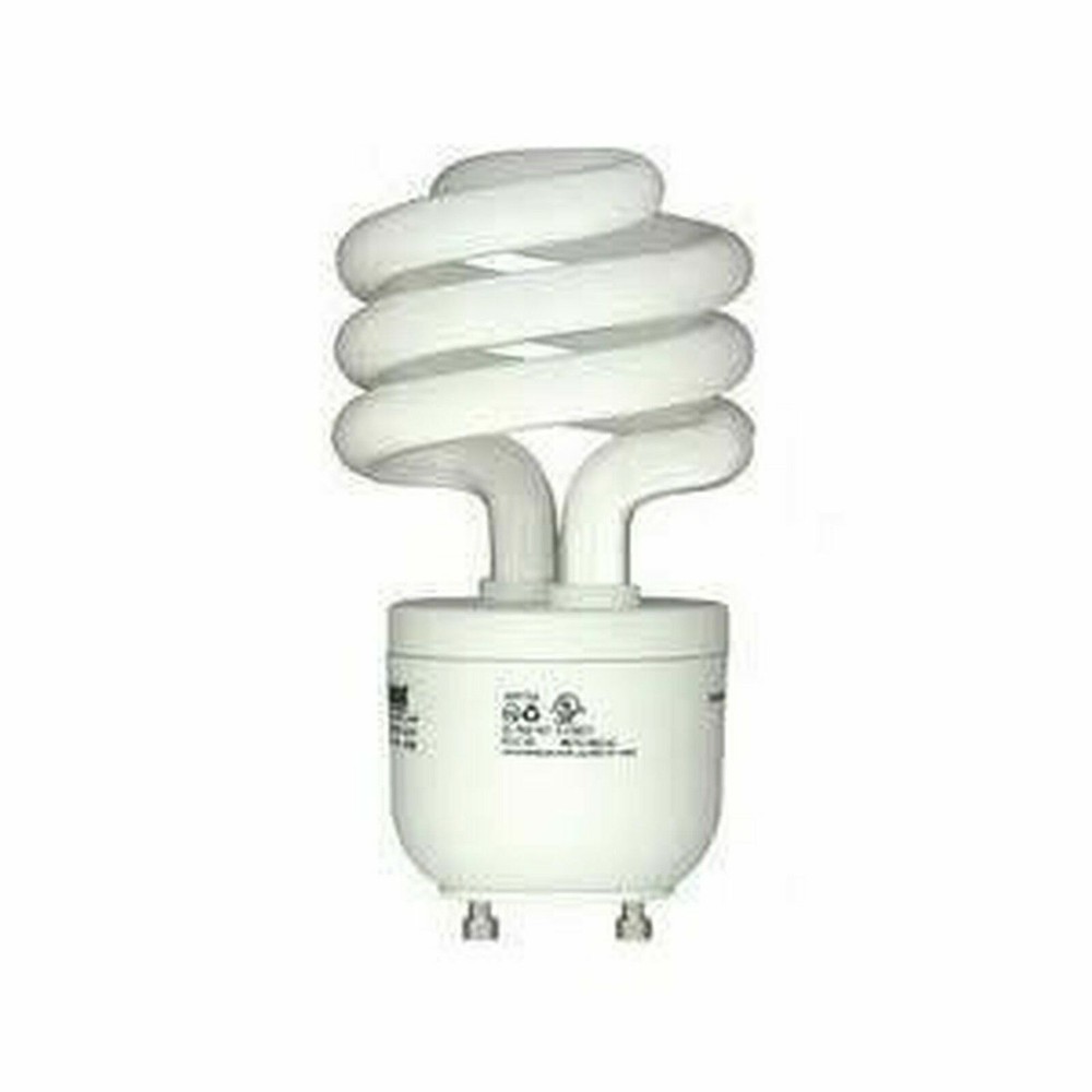 4 Pack,GU24 Base CFL Spiral Bulb 18W=75W 4100K  Cool White Twist Light Bulbs