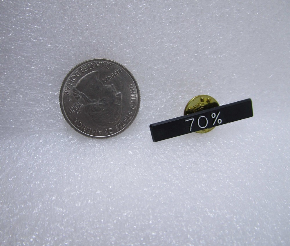 70% Plastic Pin
