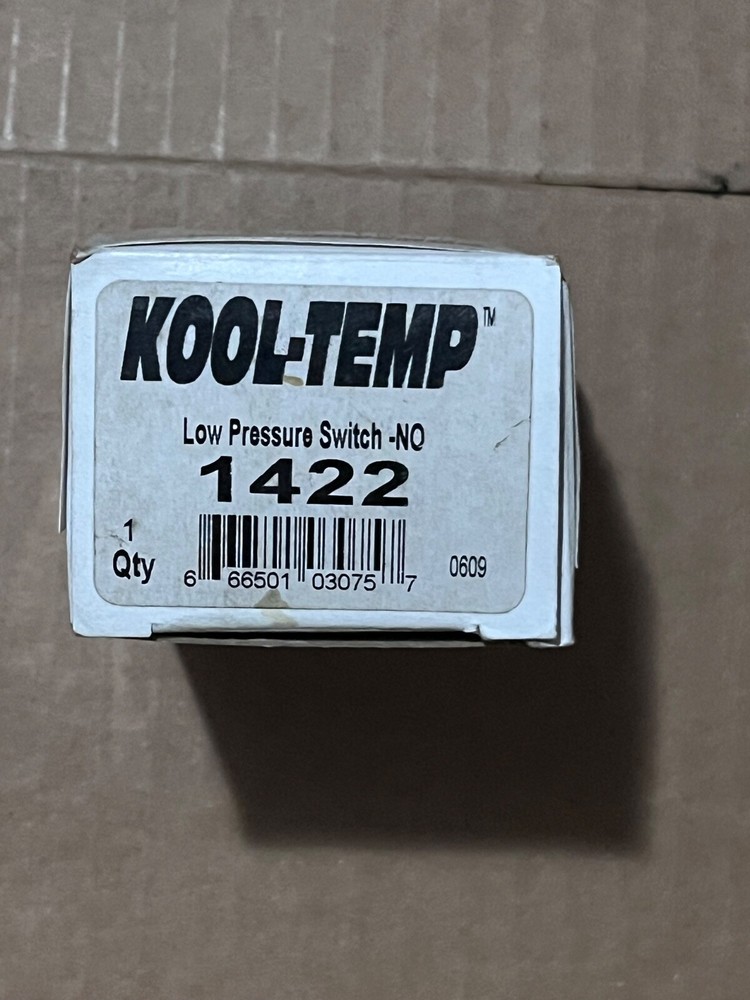 New KOOL TEMP 1422 Low Pressure Switch-NO