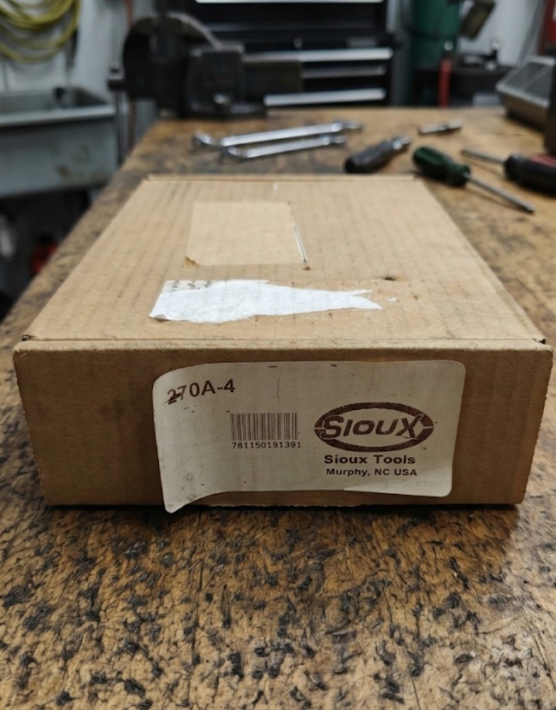 Sioux Tools 270A-4 Pneumatic Rivet Hammer, 4" Long Stroke