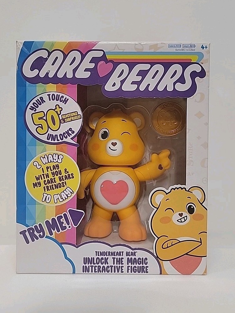Care Bears Tenderheart Bear, Unlock The Magic Interactive Figure