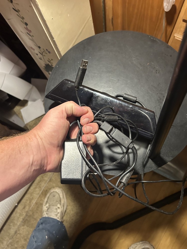 Microsoft Xbox 360 Kinect Sensor Motion Camera with Cable Tested Works