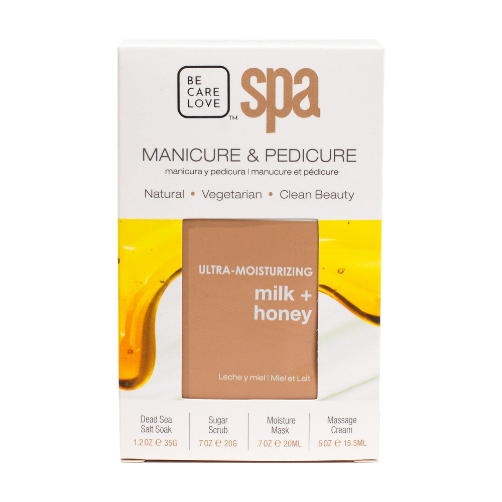 BCL Spa Milk + Honey Complete 4-Step System, Single Use Packet Box