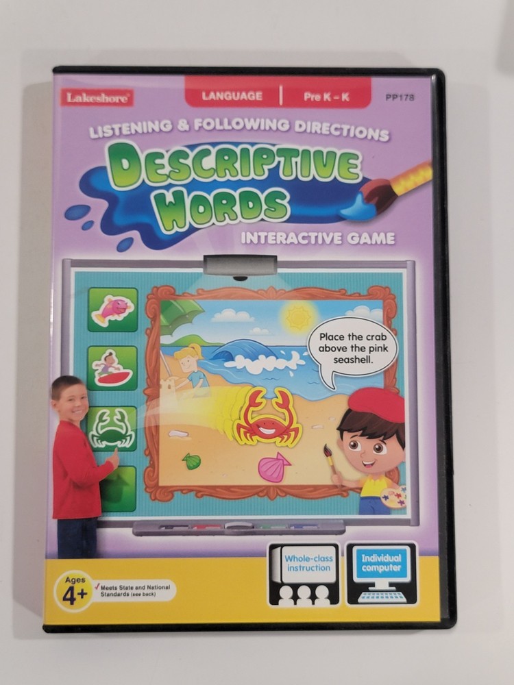 9 Lakeshore Math Reading Science Learning CD-ROM (PC/MAC) Grade Pre-K - K & 1st