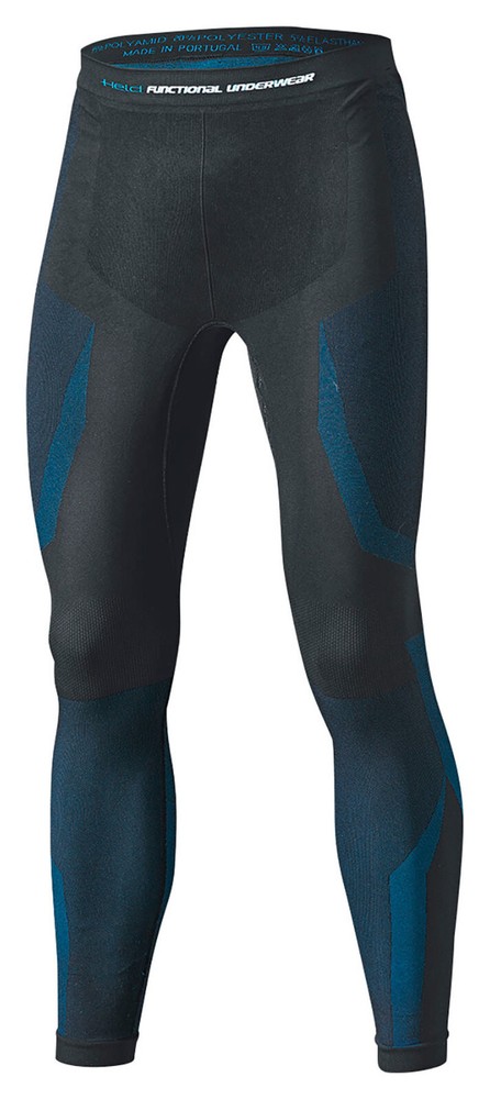 Held 3D Skin Cool Top Long Pants Black-Blue - 3XL