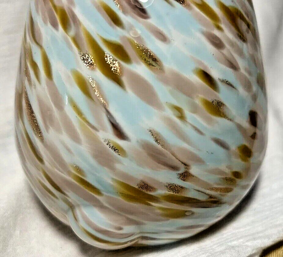 Diamond Star Hand Blown Glass Small Cute Rabbit 8"