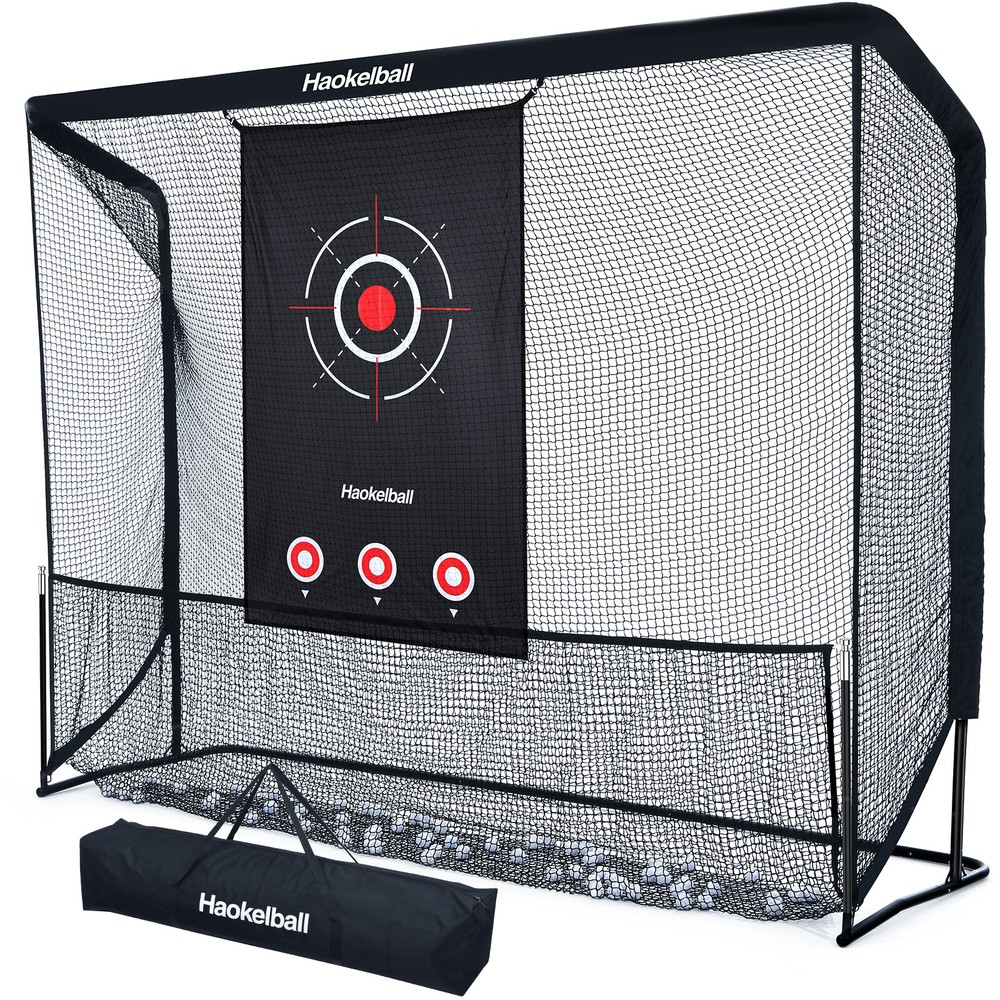 Golf Training Net 10x7.5ft Heavy Duty w/ Target Cloth