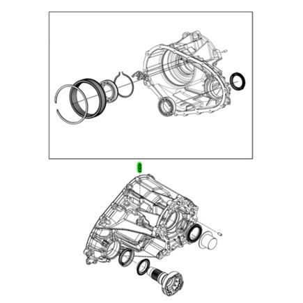 Mopar 68545380AA Transfer Case Vent