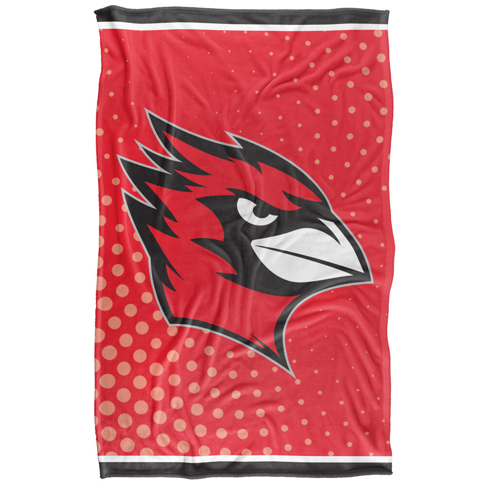 Wesleyan University Logo Dots Silky Touch Super Soft Throw Blanket