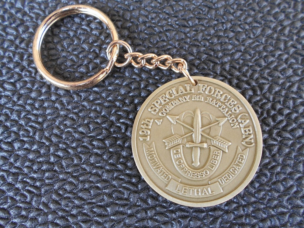 19th Special Forces A Co. 5th BN - 19th Challenge Coin "LETHAL"