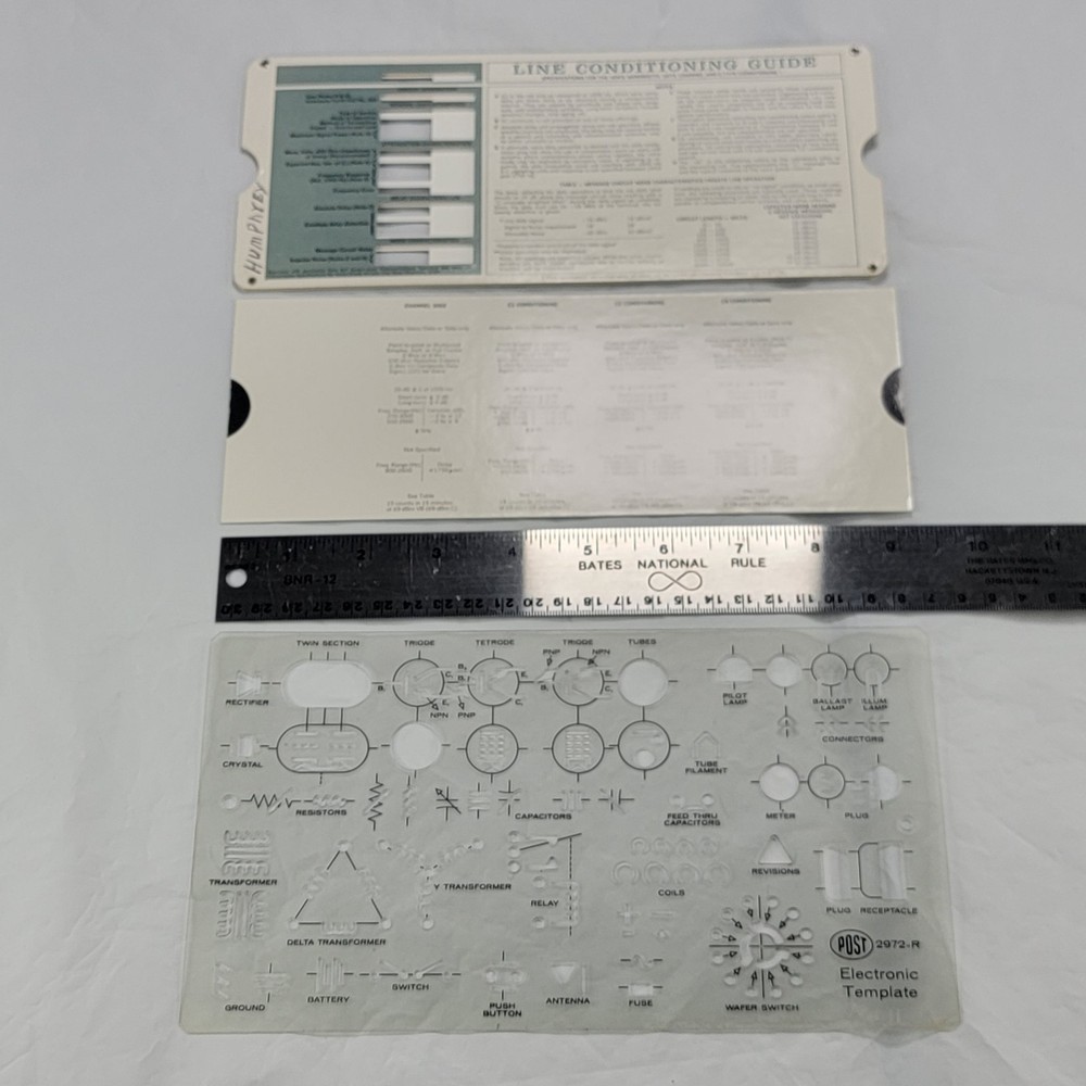 Rixon Data Set Selector Post Electronic Template Ohmite Little Devil Coder Vinta