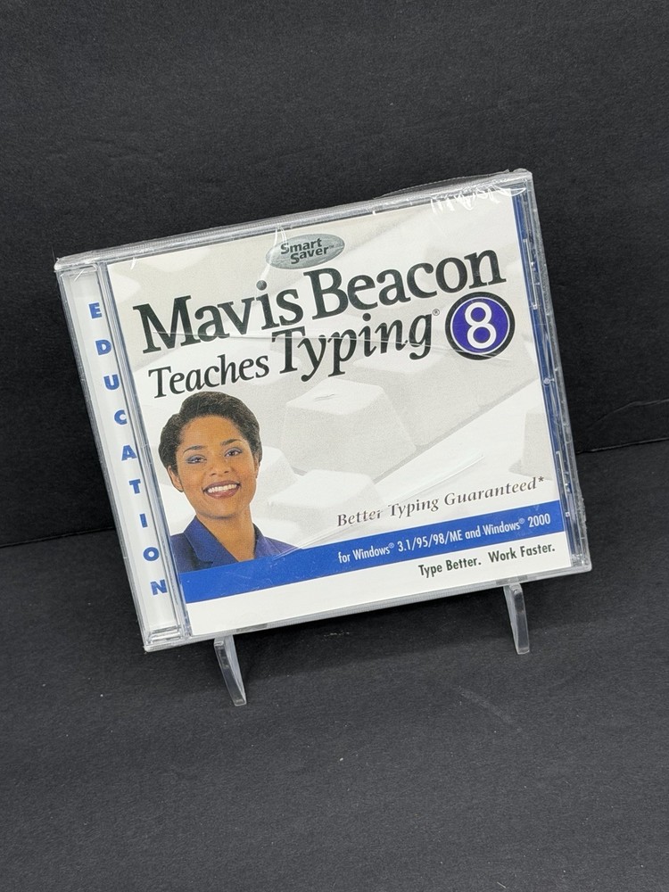Mavis Beacon Teaches Typing 8 Smart Saver Series (PC, 2001)