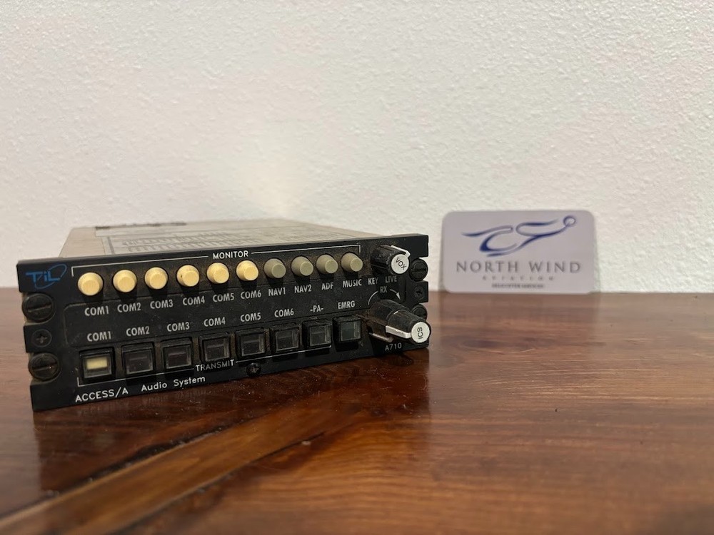 A710 Audio controller, NVG modified unit, backlighting voltage 28