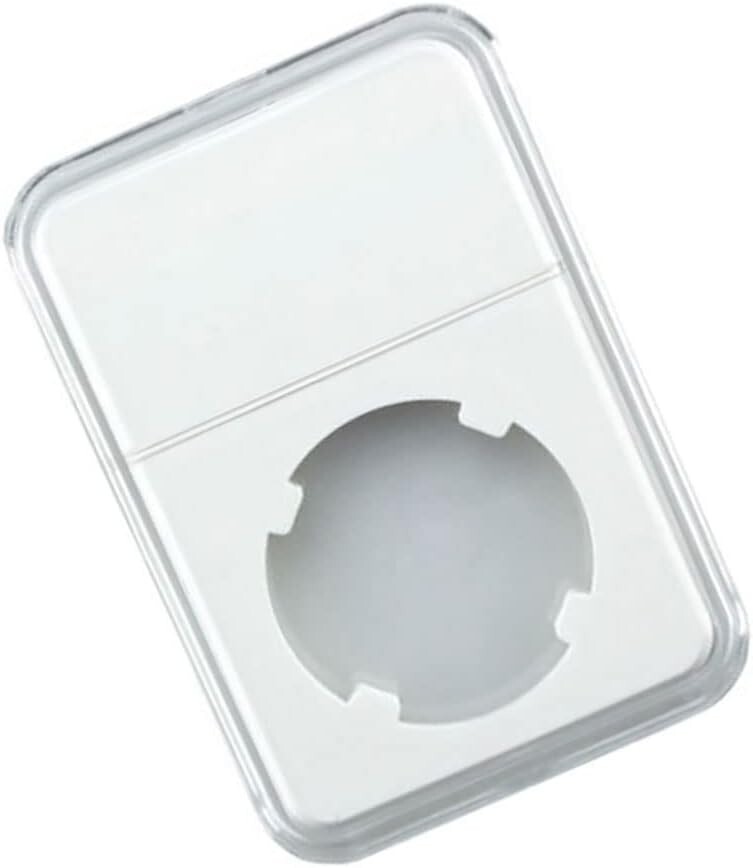 10 PCS 23 mm Coin Slab Display Holder – Clear Protector Storage