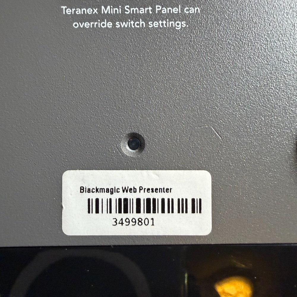 Blackmagic Design Web Presenter Black HDMI Video Capture & Streaming Interface