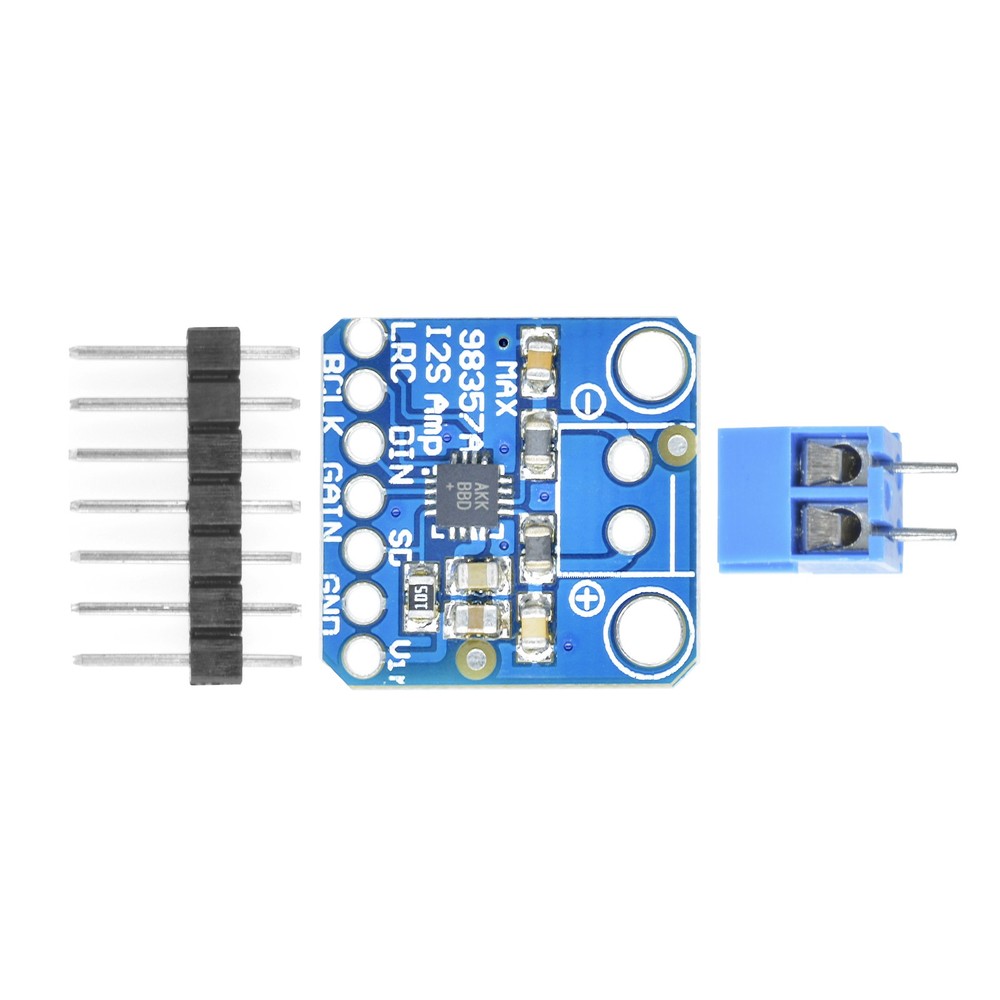 MAX98357 Amplifier Breakout Interface I2S Class D Module For ESP32 Raspberry Pi