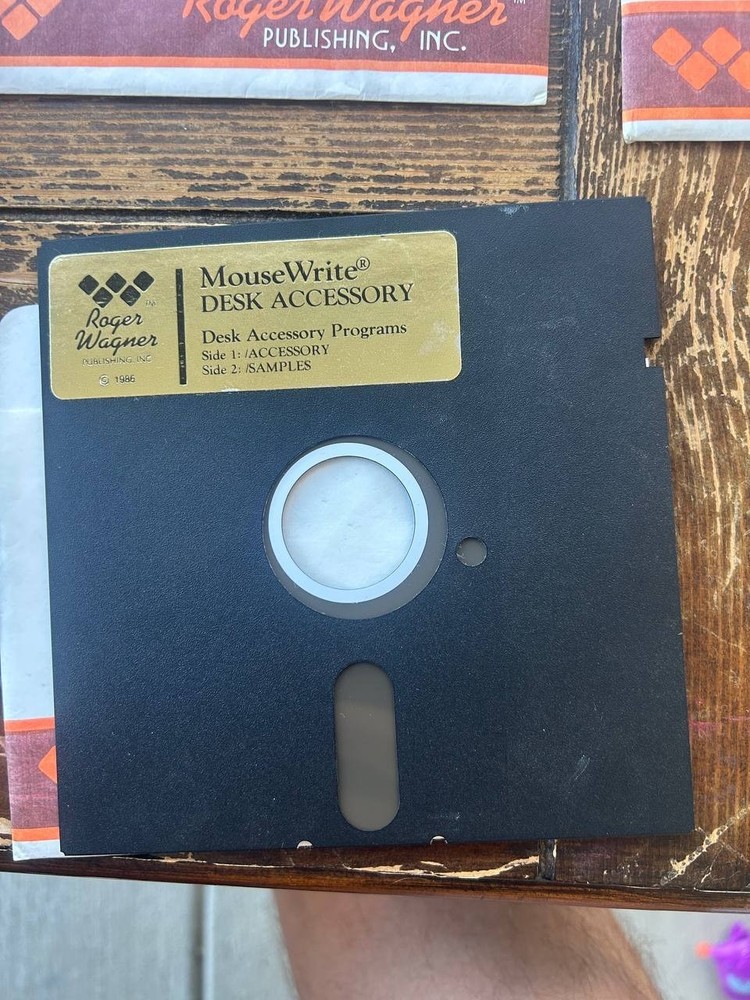 MouseWrite Word Processor Apple II/IIC Box Manuals Disks Roger Wagner