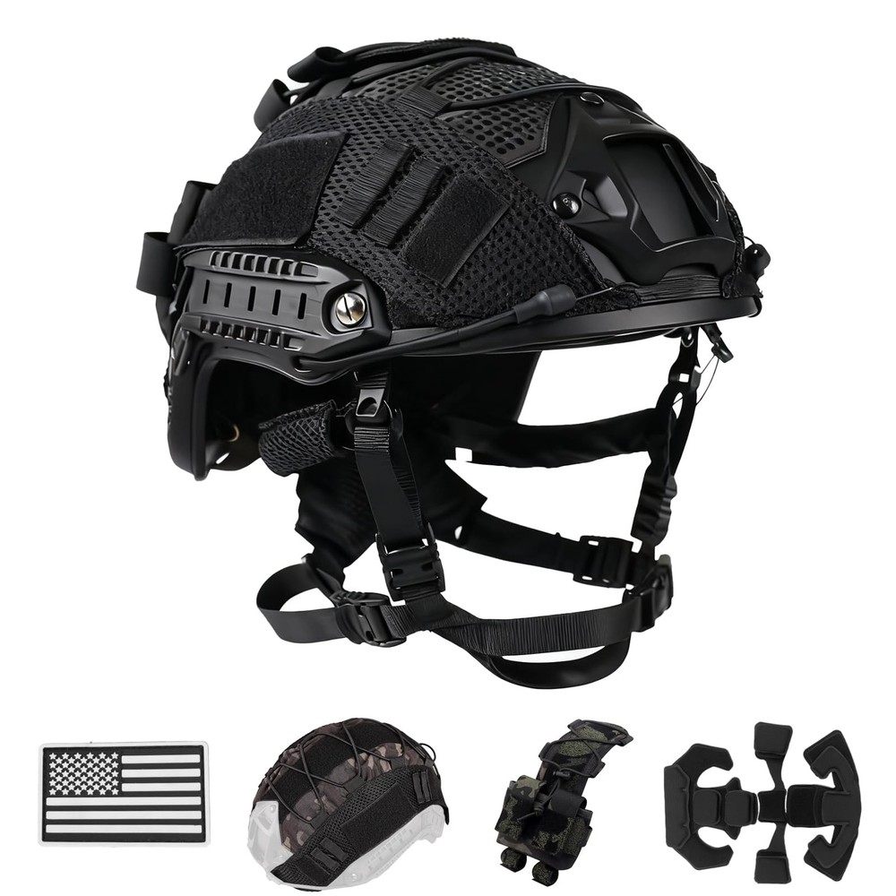 ClrfZebr Adjustable Tactical Helmet (BCP) Medium, BCP
