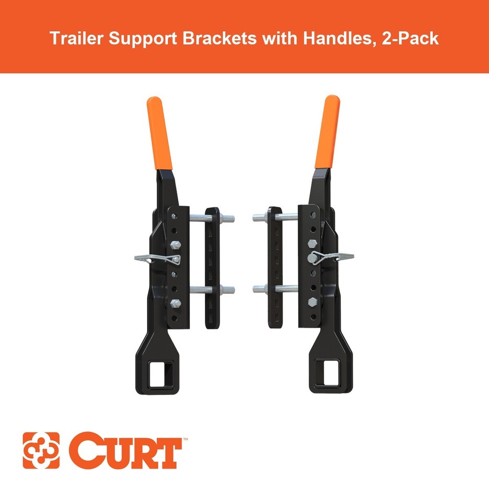 Replacement TruTrack Trailer-Mounted Support Brackets with Handles (2-Pack)