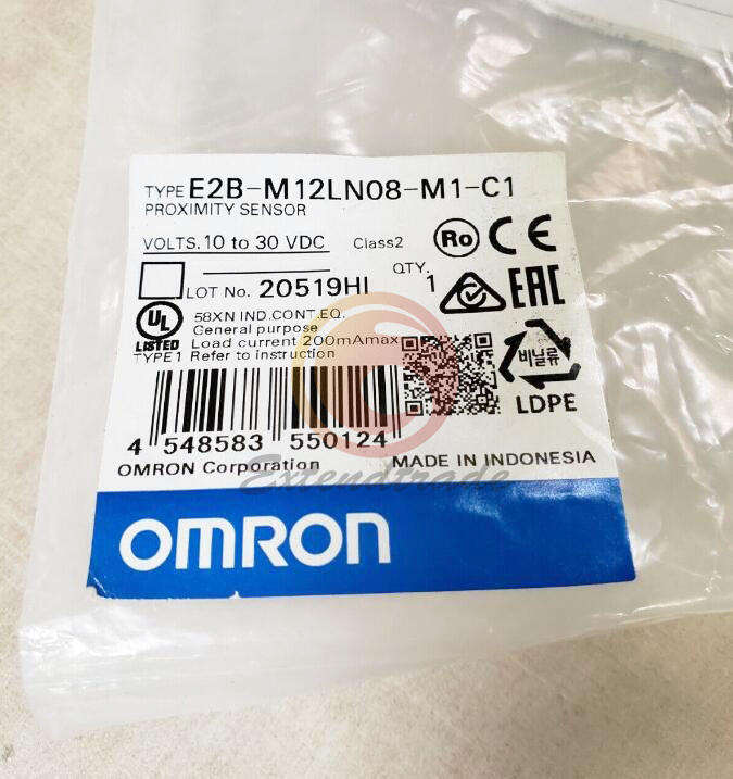 1PC New Omron E2B-M12LN08-M1-C1 Proximity Sensor