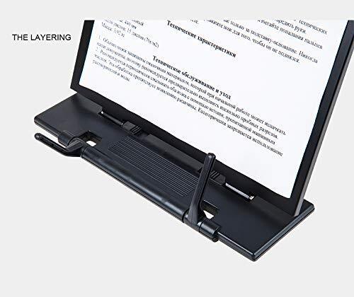 Metal Desktop Document Book Holder Paper Holder Stand for Reading Typing