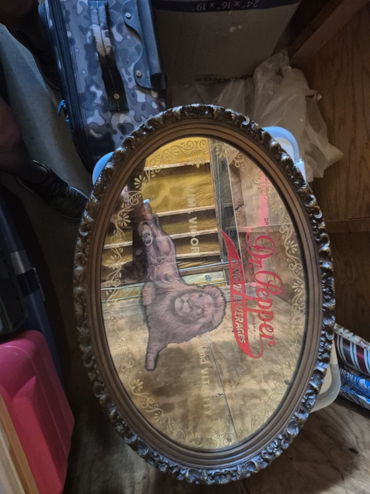 Vintage Dr. Pepper Mirror