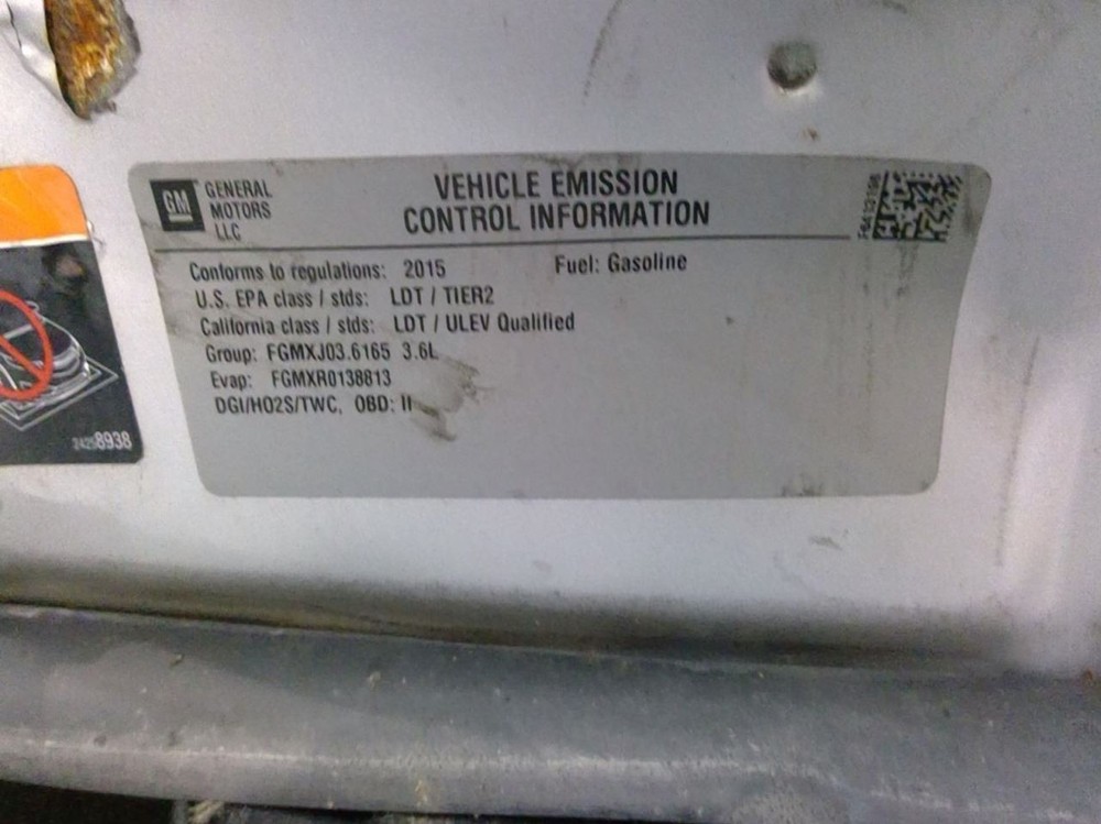 TERRAIN 2015 Transmission Shift 972539