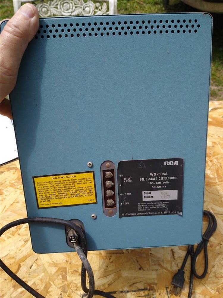RCA Solid State Ocilloscope WO-505A