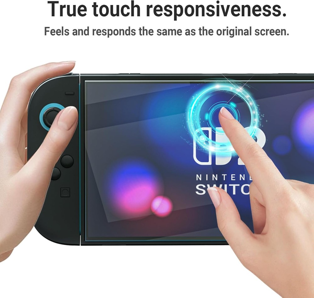 Screen Protectors for Nintendo Switch 2, Blue Light Blocking, 9H Hardness,2 Pack