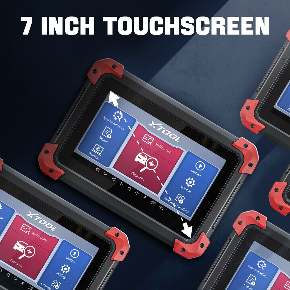 XTOOL D7 OBD2 Full System Diagnostic Tool Bidirectional Scanner Key Programmer