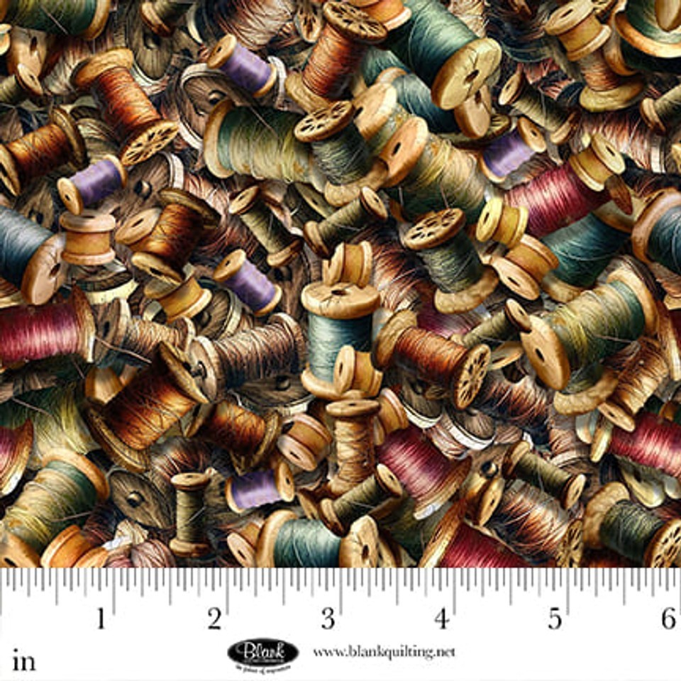 Forget Me Not Thread Cotton Fabric