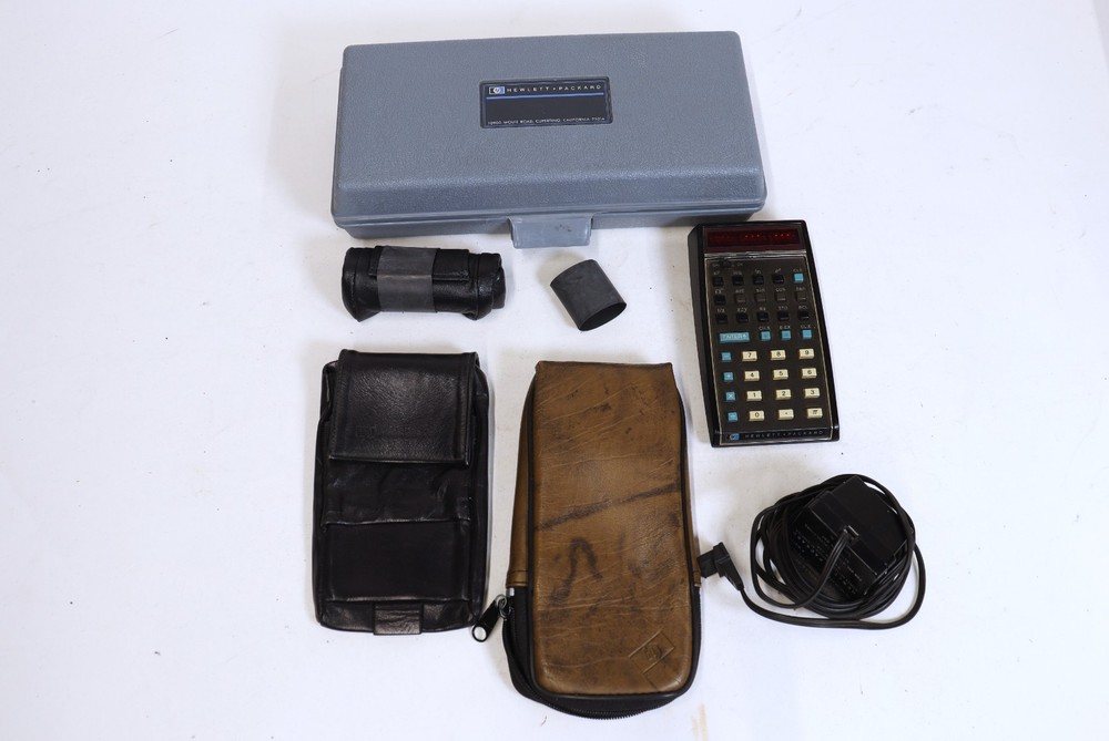 Hewlett-Packard HP-35 Programmable Calculator and Accessories