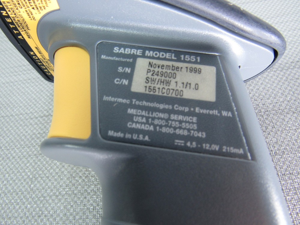 Intermec Model 1551 Scanner